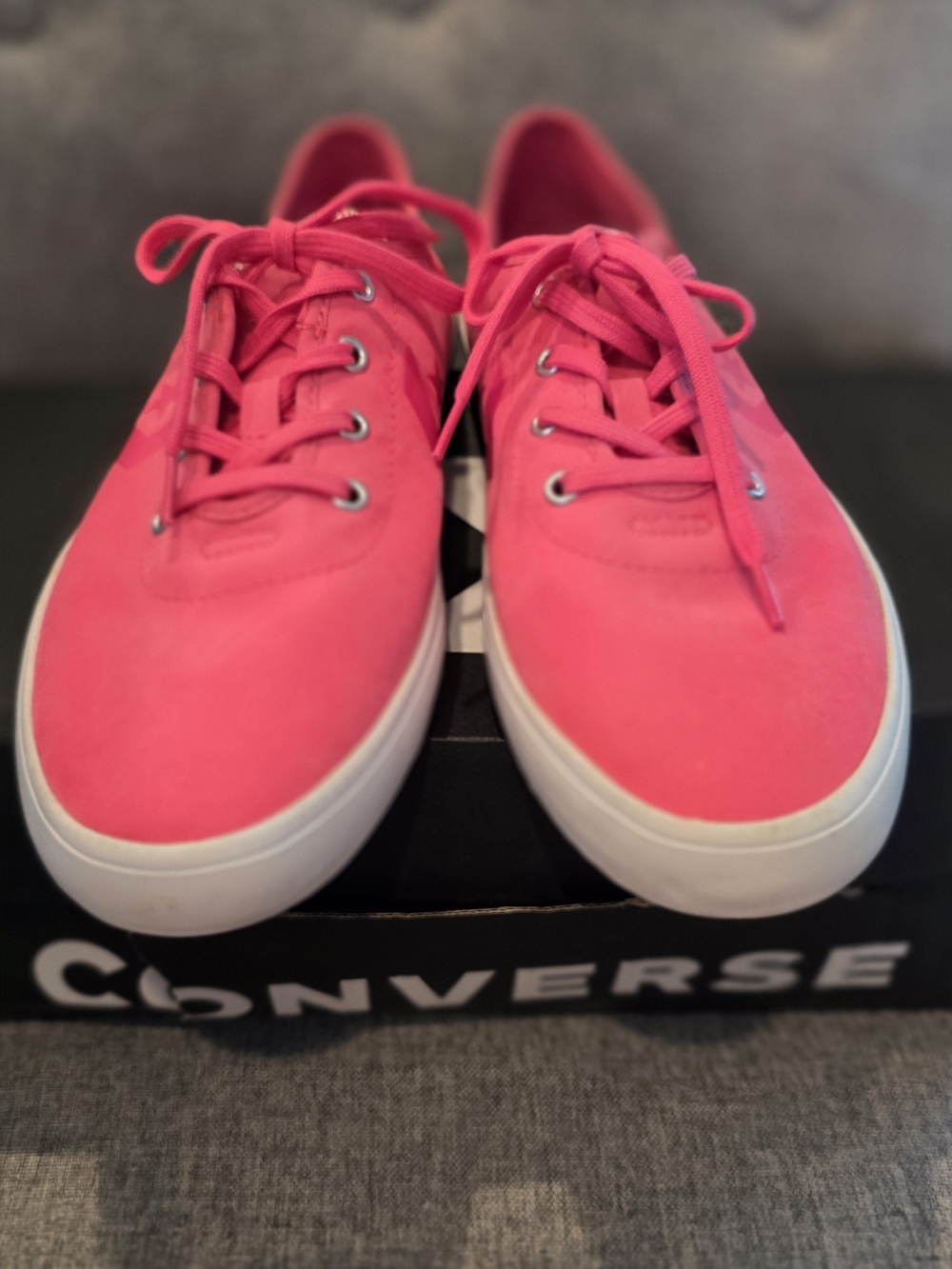 Converse Pink Low-Top Sneakers